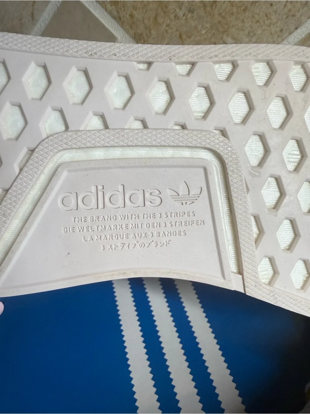 adidas NMD R1 Women’s Size7 White Japanese Text Boost Sneakers New No Box